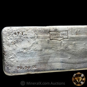 98.50oz The Bunker Hill Company Large Hallmark Variety Vintage Silver Bar