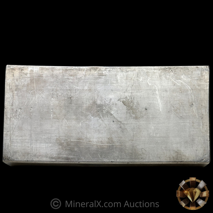 100oz Engelhard Extruded S Prefix Vintage Silver Bar