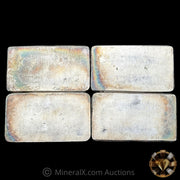 x4 10oz Engelhard P Loaf Vintage Silver Bar