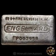 10oz Engelhard Early P Series Vintage Silver Bar