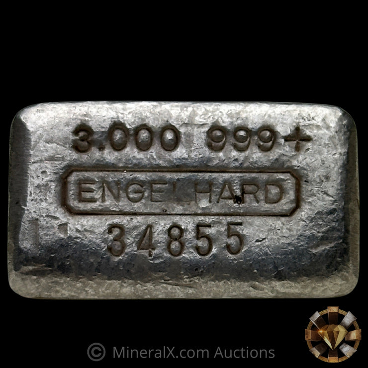 3oz Engelhard Vintage Silver Bar
