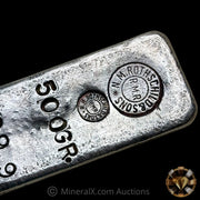 500g N.M. Rothschild & Sons RMR Vintage Silver Bar