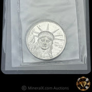 x5 1oz 1986 Engelhard MTB Bank Liberty Trade Platinum Vintage Coin Mint in Seal With Assay Certificate