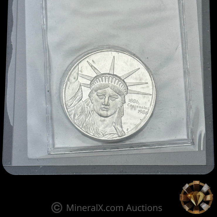 x5 1oz 1986 Engelhard MTB Bank Liberty Trade Platinum Vintage Coin Mint in Seal With Assay Certificate