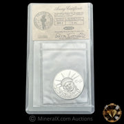 1oz 1986 Engelhard MTB Bank Liberty Trade Platinum Vintage Coin Mint in Seal With Assay Certificate