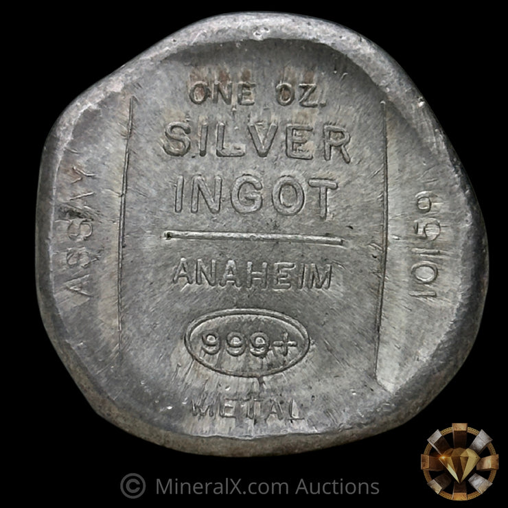 1oz USVI Anaheim Metal Co Roman Head Vintage Silver Round