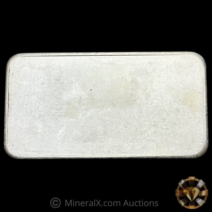 10oz Engelhard With Dot Bull Logo Vintage Silver Bar