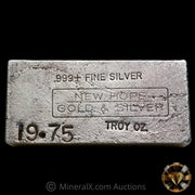 19.75oz New Hope Gold & Silver Vintage Silver Bar