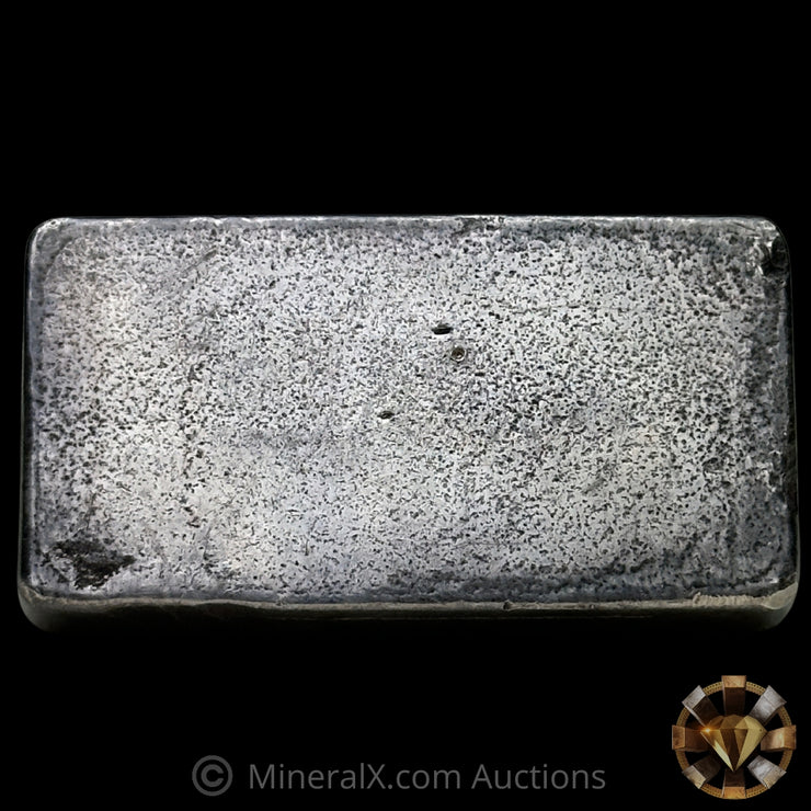 10oz Engelhard 2nd Series Top Hallmark Exceedingly Rare Middle Serial Vintage Silver Bar (Believed To Be 12 Known Examples)