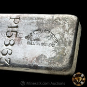 Kilo Engelhard London Vintage Silver Bar With Mocatta & Goldsmid Counterstamp