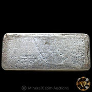 Kilo Engelhard London Vintage Silver Bar With Mocatta & Goldsmid Counterstamp