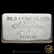 10oz Engelhard Silvertowne Vintage Silver Bar With Low Serial