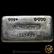 5oz Engelhard Bull Logo Vintage Silver Bar