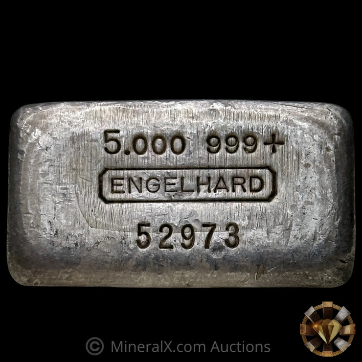 5oz Engelhard 6th Series Vintage Silver Bar
