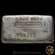 5oz Engelhard 0 Leading 6th Series Vintage Silver Bar