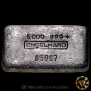 5oz Engelhard 4th Series Vintage Silver Bar