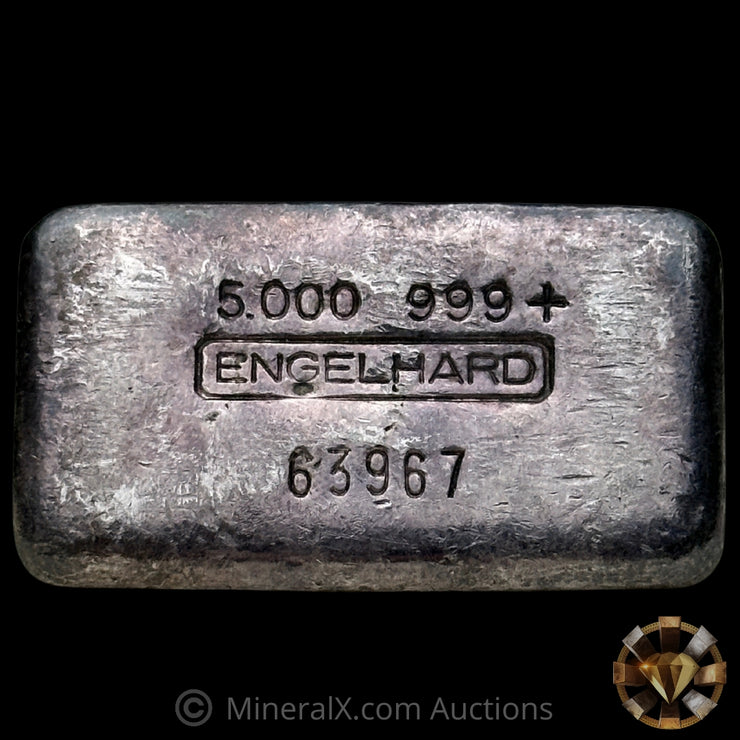 5oz Engelhard 4th Series Vintage Silver Bar