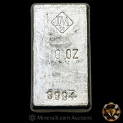 10oz JM Johnson Matthey Reverse Stamp Vintage Silver Bar