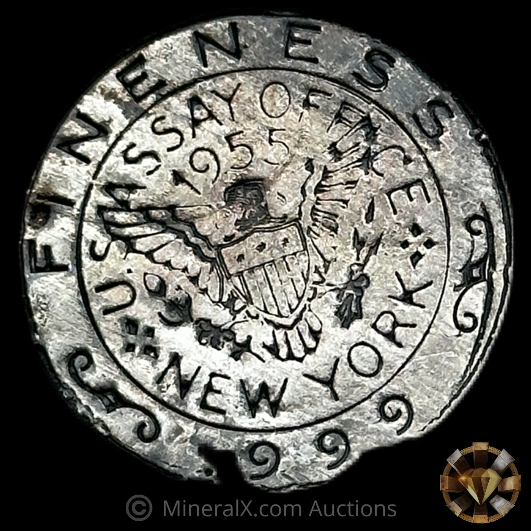 1041.68oz 1955 New York Assay Office Authentic Gov Issued COMEX