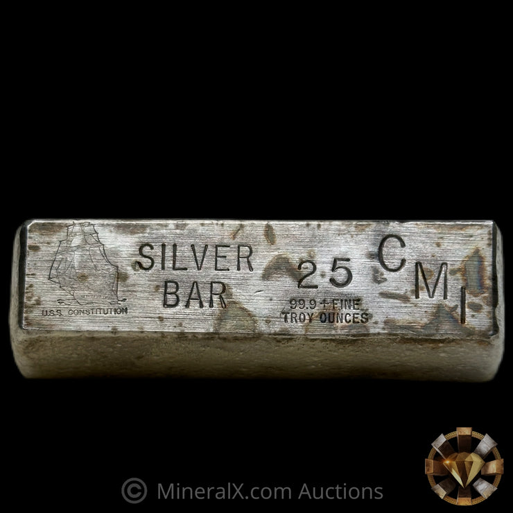 25oz CMI Vintage Silver Bar