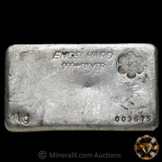 Kilo Engelhard Australia Vintage Silver Bar With SCCC Southern Cross Coins & Commodities Counterstamp