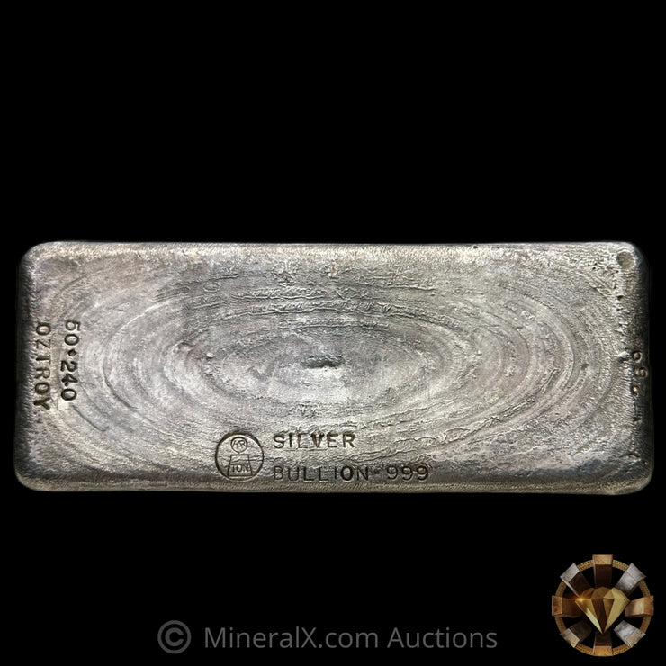 50.240oz Harrington Metallurgy Ltd Australia Vintage Silver Bar
