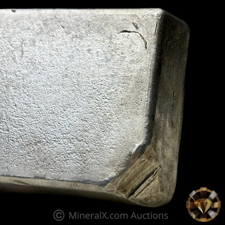 100oz Engelhard 7 Digit 2nd Series Vintage Silver Bar (See Desc)