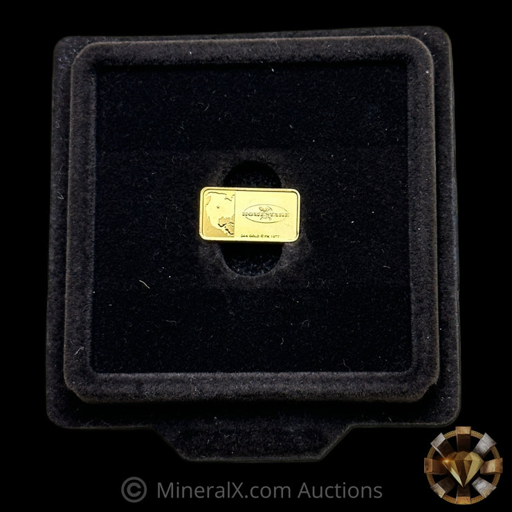 2.7g Homestake Mining Franklin Mint Vintage Gold Bar