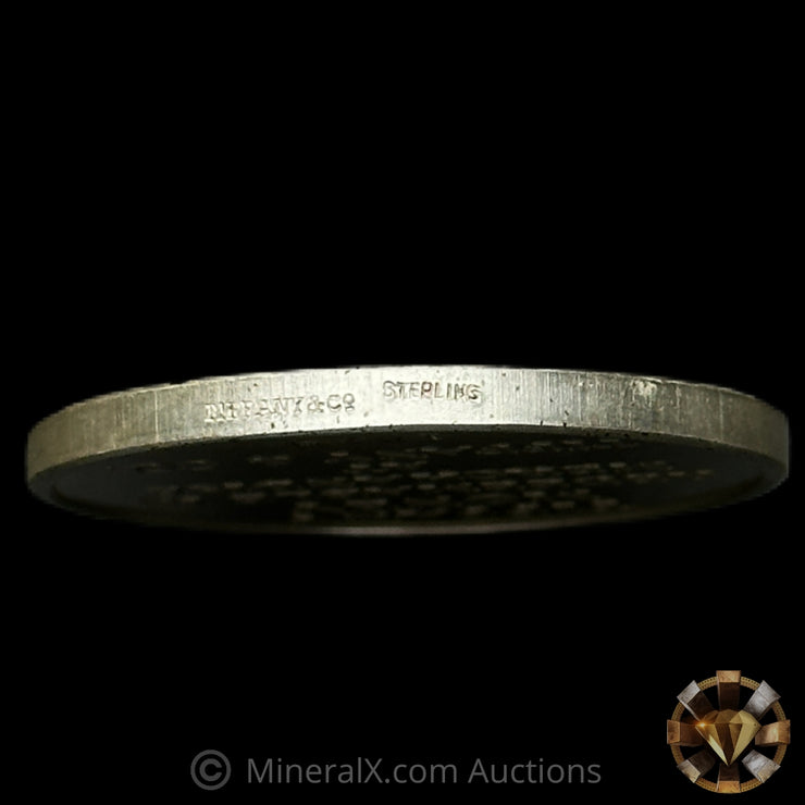 1oz Tiffany Money Sterling Silver Coin With Original Bag