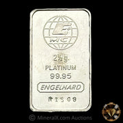 2 1/2g Engelhard Vintage Platinum Bar