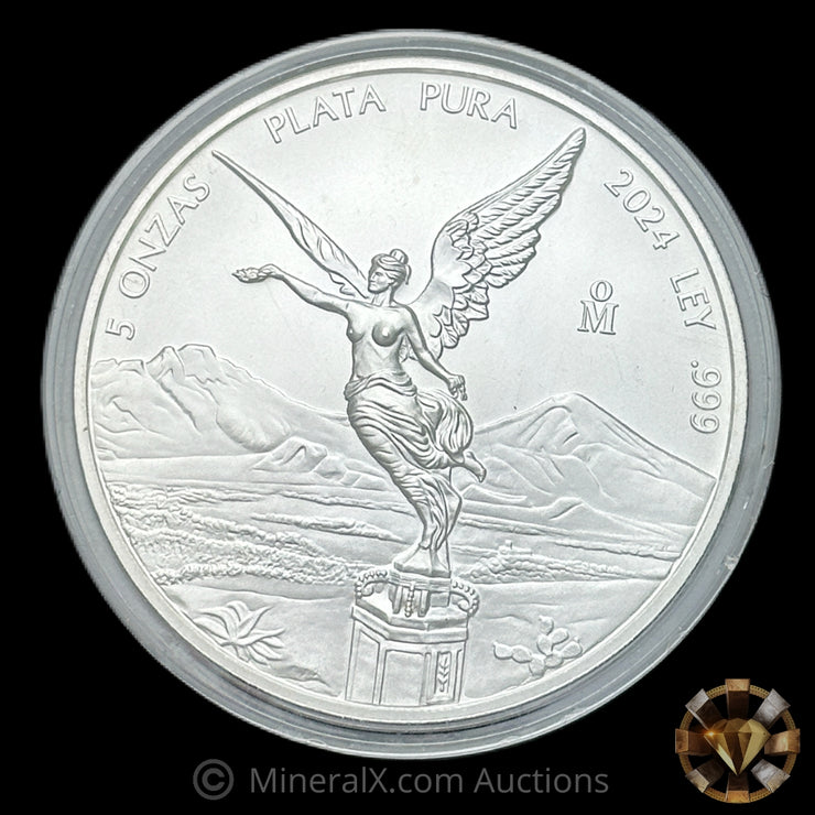5oz 2024 Mexican Libertad Silver Coin