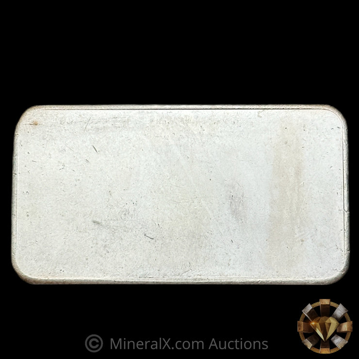 10oz Engelhard No Dot Bull Logo Vintage Silver Bar