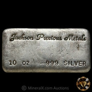10oz Jackson Precious Metals JPM Vintage Silver Bar