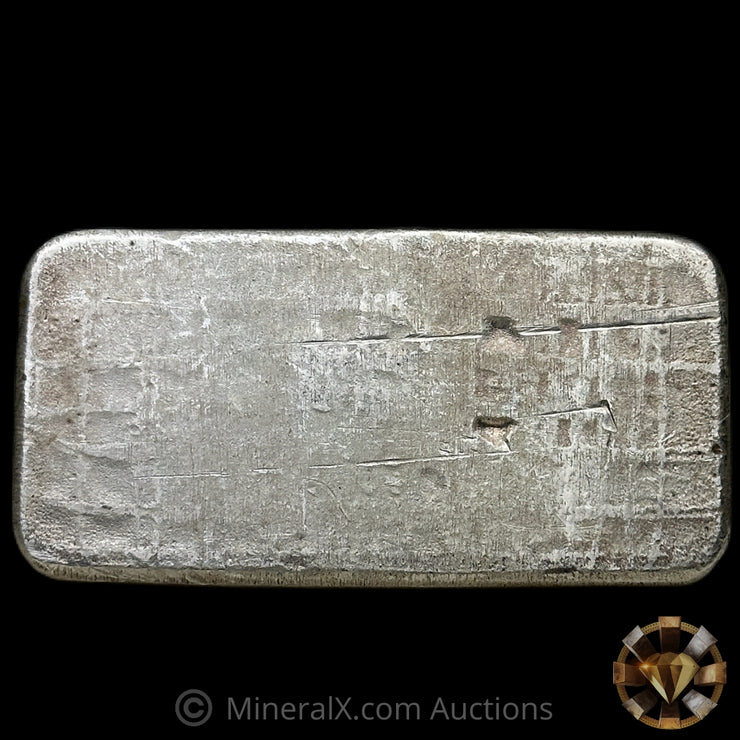 10oz Silvertowne Gridback Vintage Silver Bar