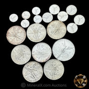 8.85oz Mexican Libertad Silver Coin Lot (Mixed Dates/Weights)