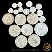8.85oz Mexican Libertad Silver Coin Lot (Mixed Dates/Weights)
