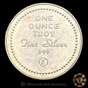 1oz Xerox Engelhard SpringField Service Best Of The Best Vintage Silver Coin
