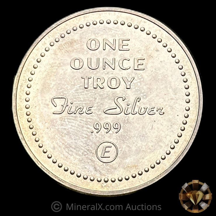 1oz Xerox Engelhard SpringField Service Best Of The Best Vintage Silver Coin
