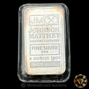 5oz JM Johnson Matthey Vintage Silver Bar