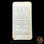 10oz 1982 JM Johnson Matthey Ranchers Exploration Escalante Mine Silver Bar