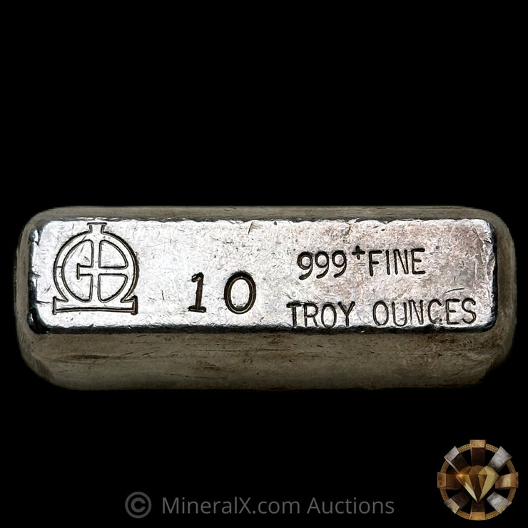 10oz Omega M & B Mining Vintage Silver Bar