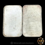 x2 1oz Engelhard Maple Leaf Bull Logo Privy Vintage Silver Bar Lot