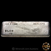 10.06oz Hercaimy Vintage Silver Bar
