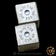 x2 1oz NWTM Silver Dice