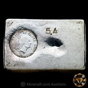 5.4oz The Washington Mint Odd Weight Rare Small Logo Vintage Silver Bar