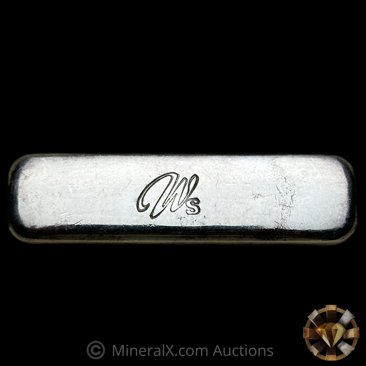 3oz W's Silver Bar