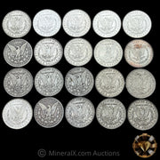 x20 Morgan Silver Dollar US Coin Lot (Mixed Dates)