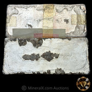 x2 100oz Class (110.37oz & 93.72oz) Authentic United States SF Assay Office At San Francisco Mint Vintage Silver Ingot Bar Lot (204.09oz Total)