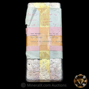 x2 100oz Class (110.37oz & 93.72oz) Authentic United States SF Assay Office At San Francisco Mint Vintage Silver Ingot Bar Lot (204.09oz Total)