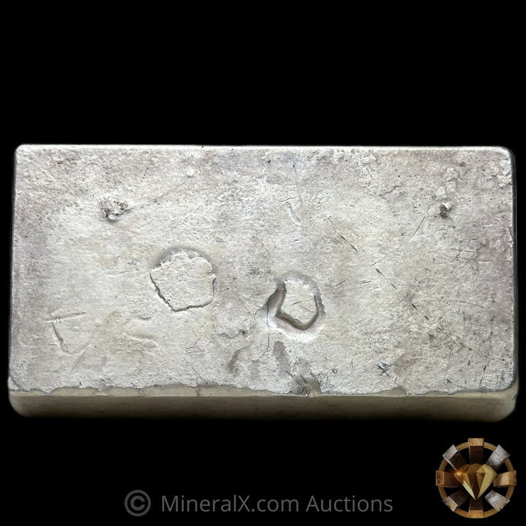 99.73oz Deak Perera MFD By Capital Metals Vintage Silver Bar With Sharp Stuck Full Hallmark